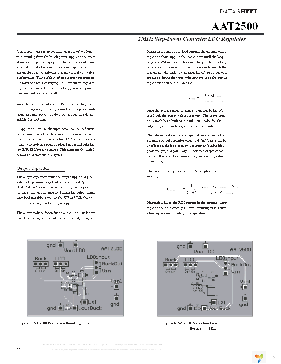 AAT2500IWP-AW-T1 Page 16