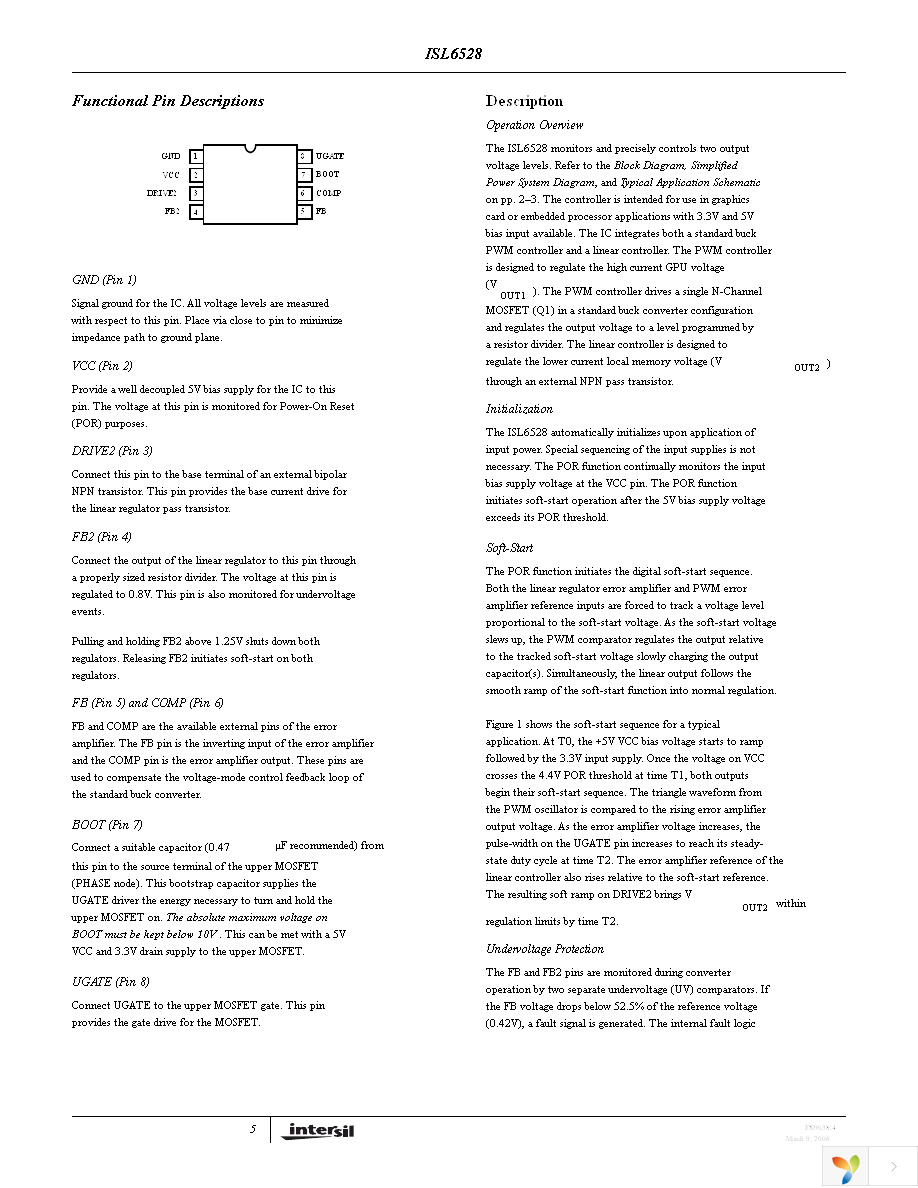 ISL6528CBZ-T Page 5