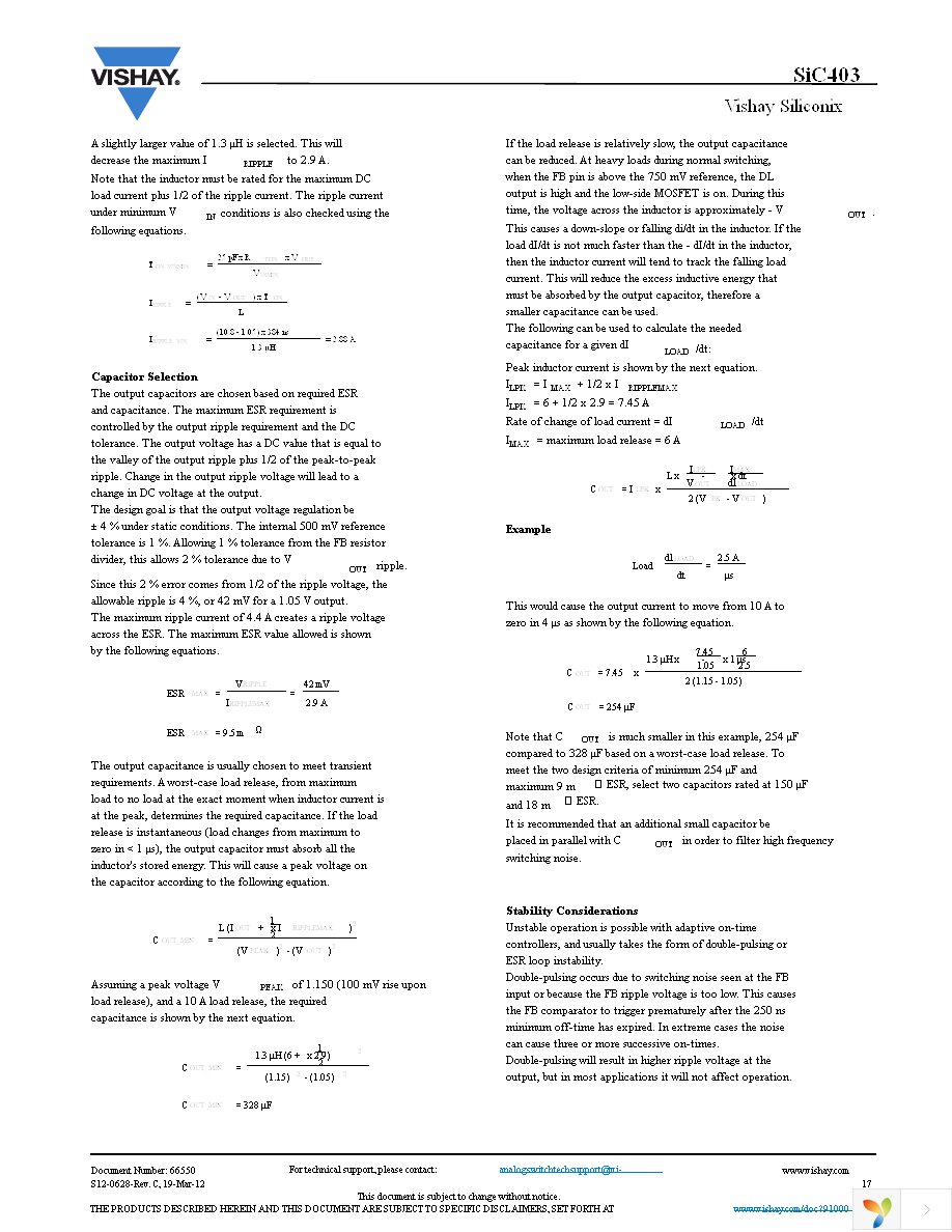 SIC403CD-T1-GE3 Page 17