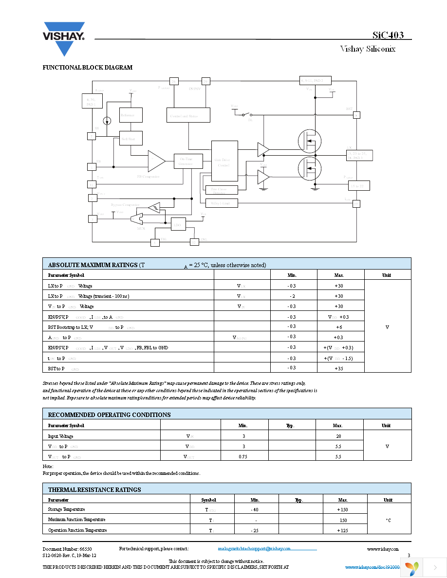 SIC403CD-T1-GE3 Page 3