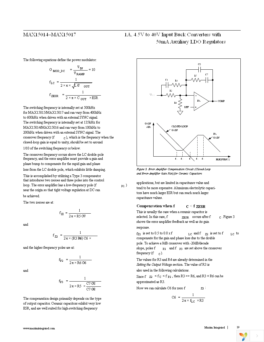 MAX15017BATX+T Page 19