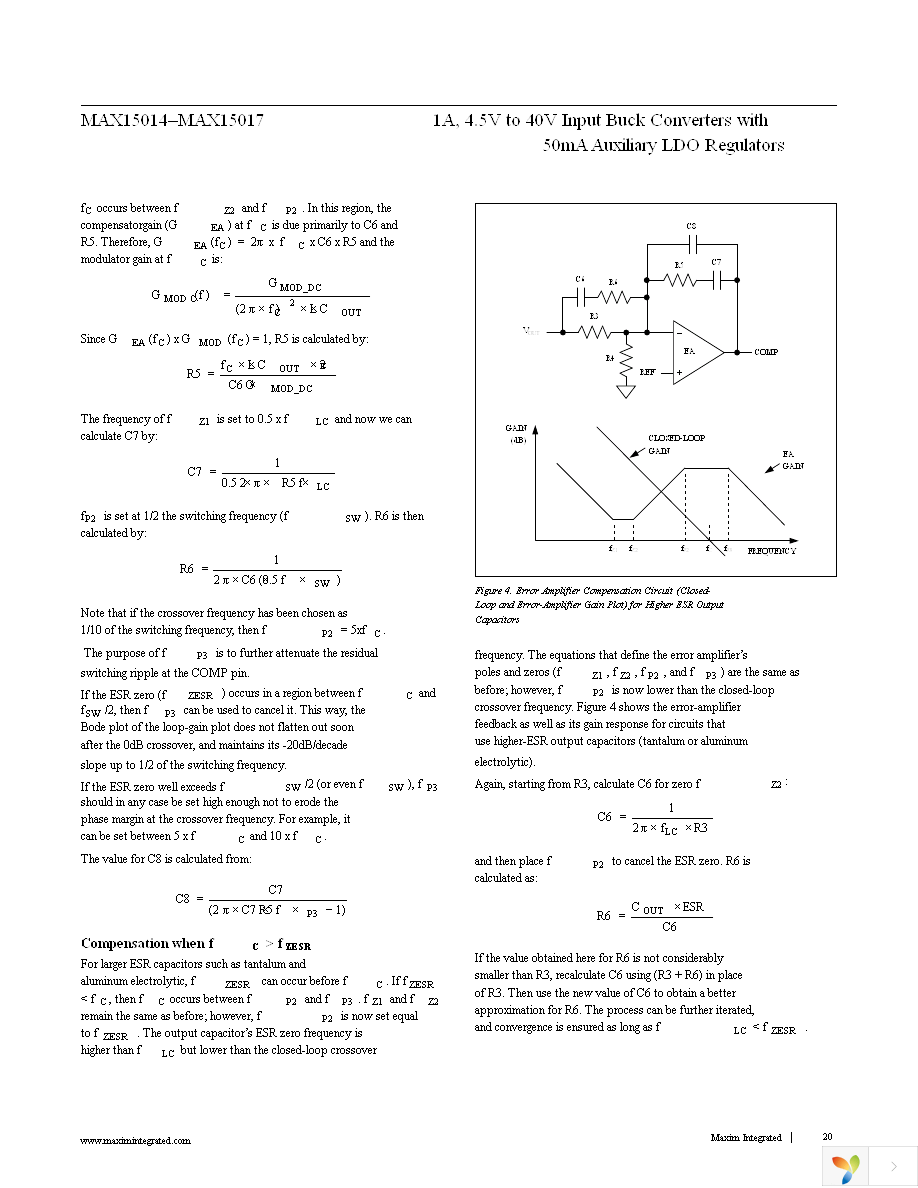 MAX15017BATX+T Page 20