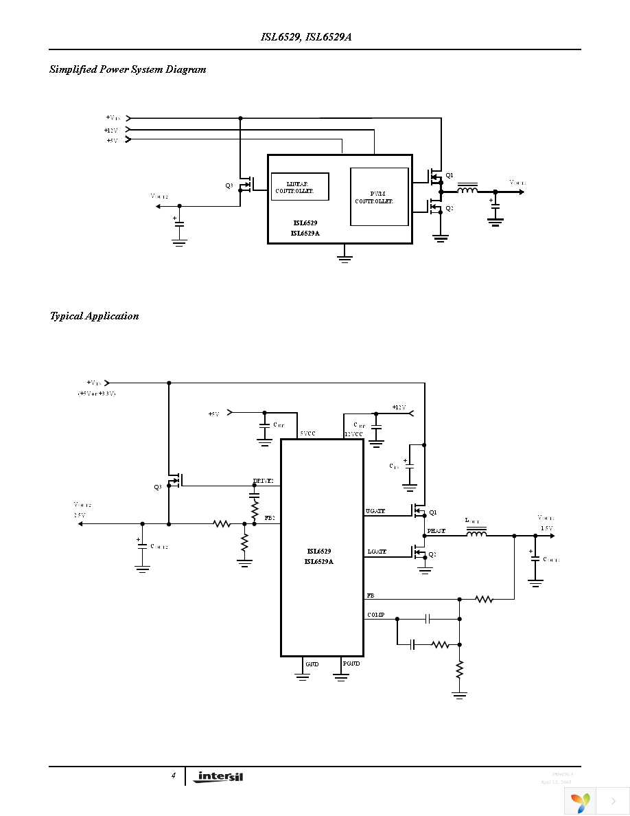 ISL6529CBZ Page 4