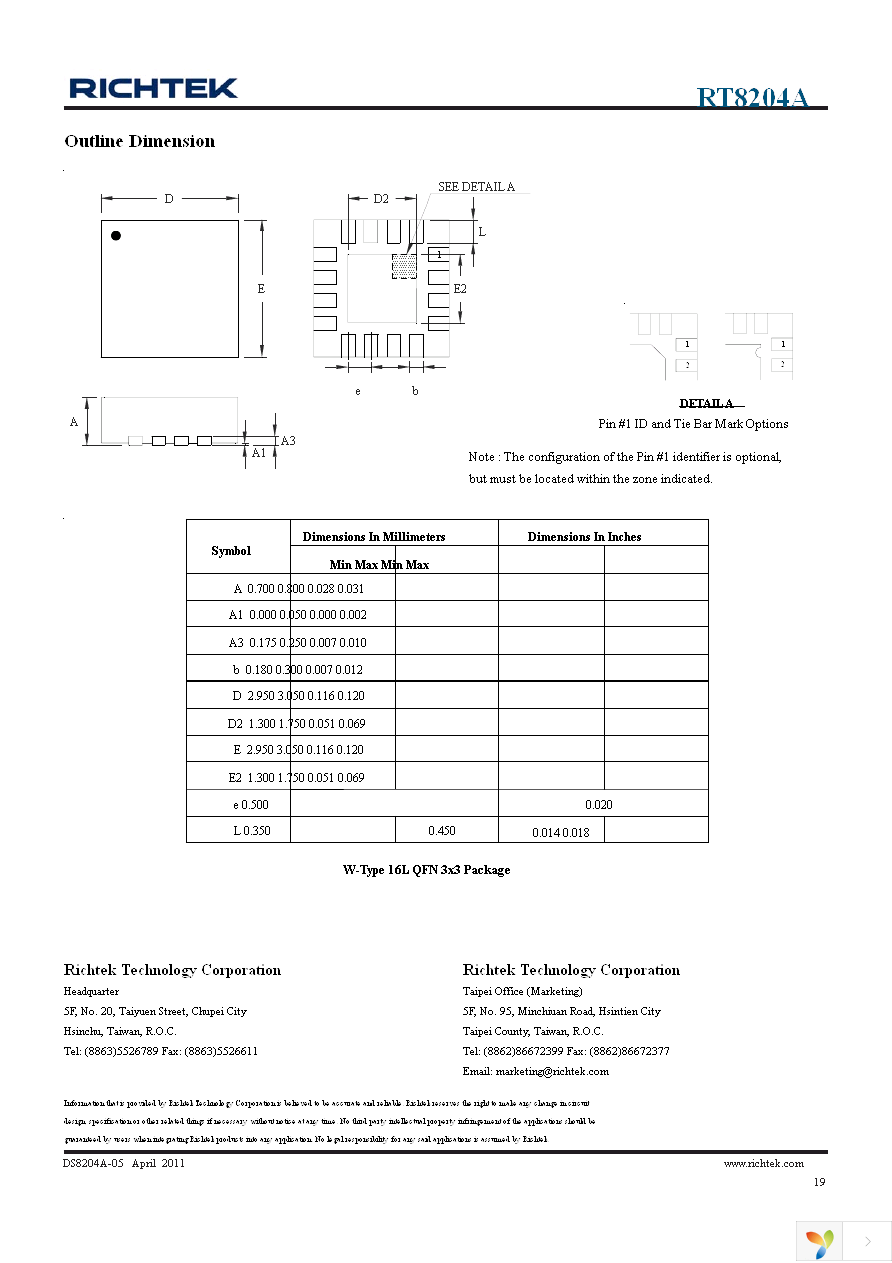 RT8204AGQW Page 19