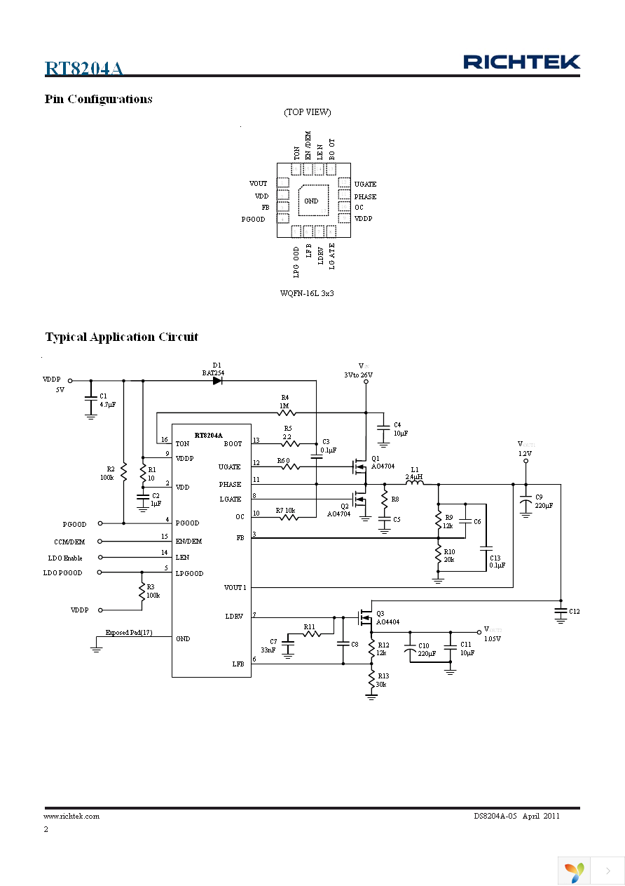 RT8204AGQW Page 2