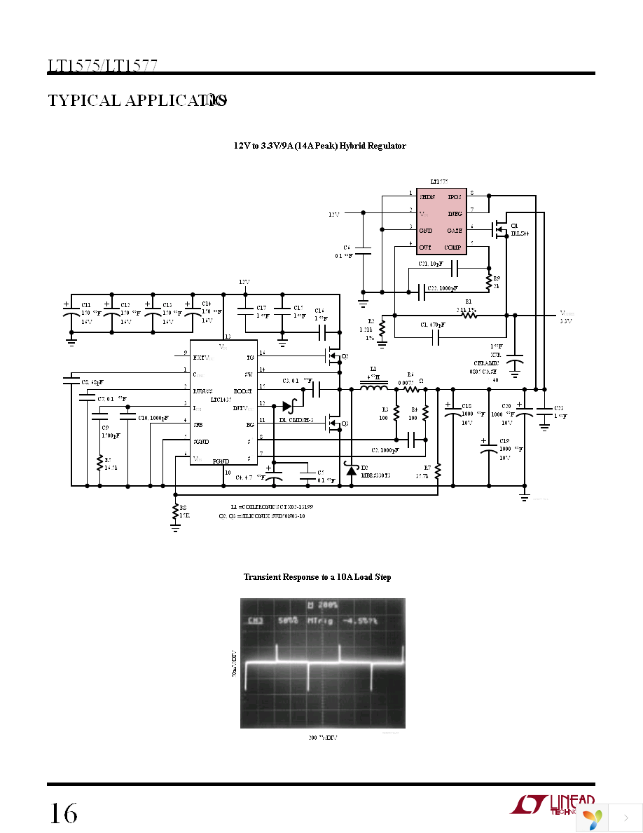 LT1575CN8-2.8 Page 16