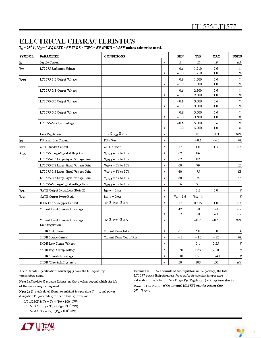 LT1575CN8-2.8 Page 3