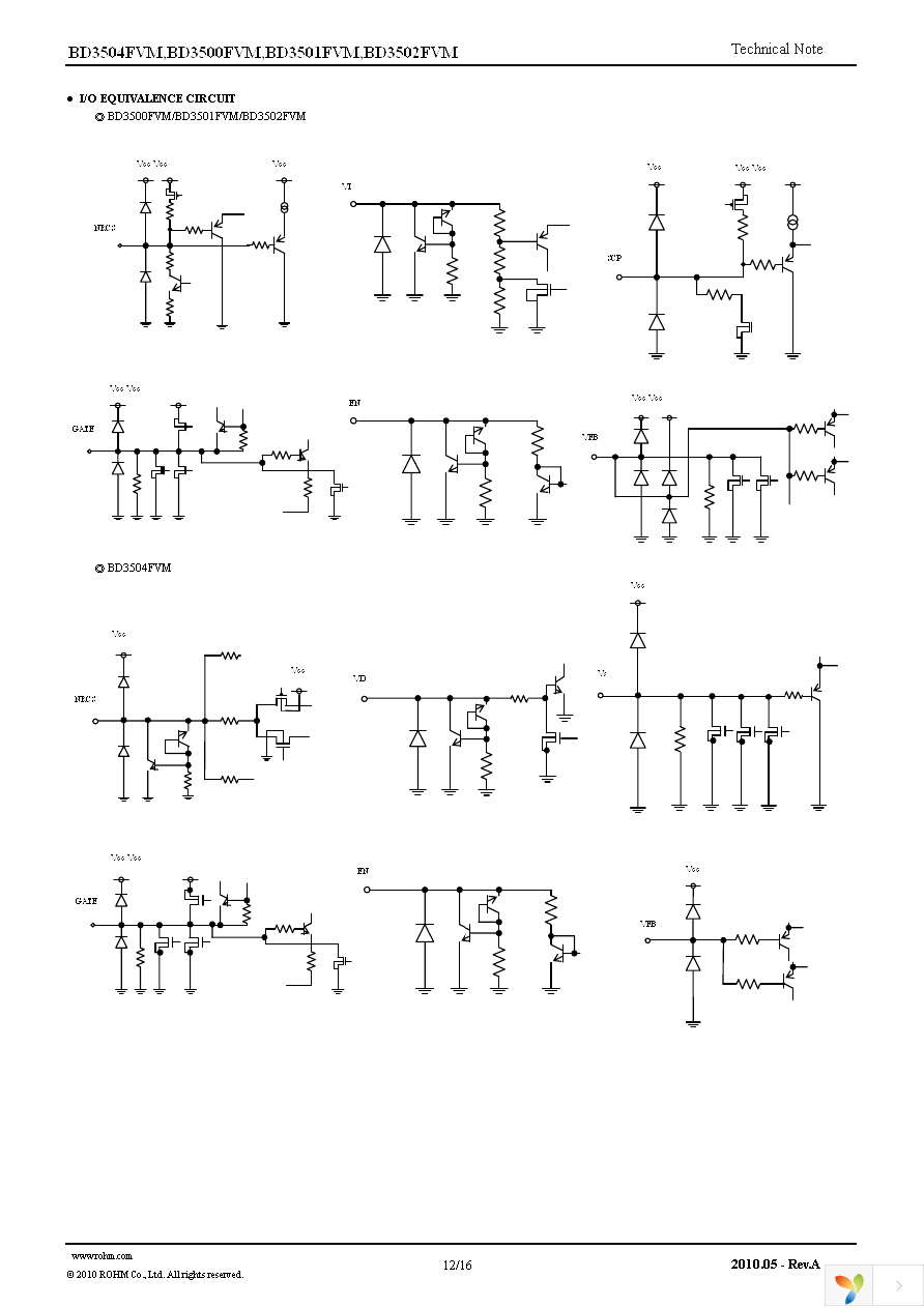 BD3502FVM-TR Page 12