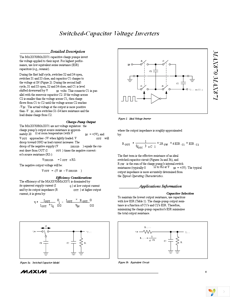 MAX871EUK+T Page 5