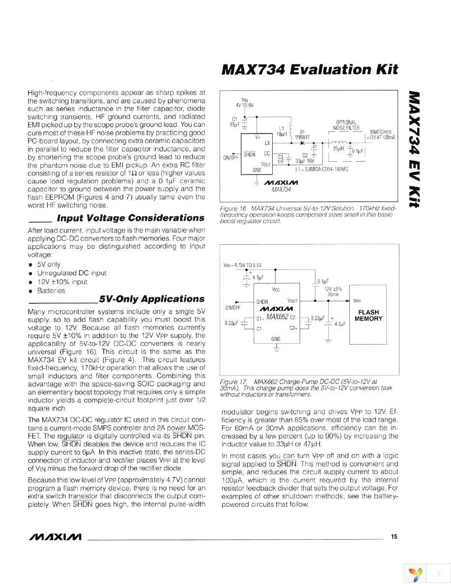 MAX734CSA+ Page 15