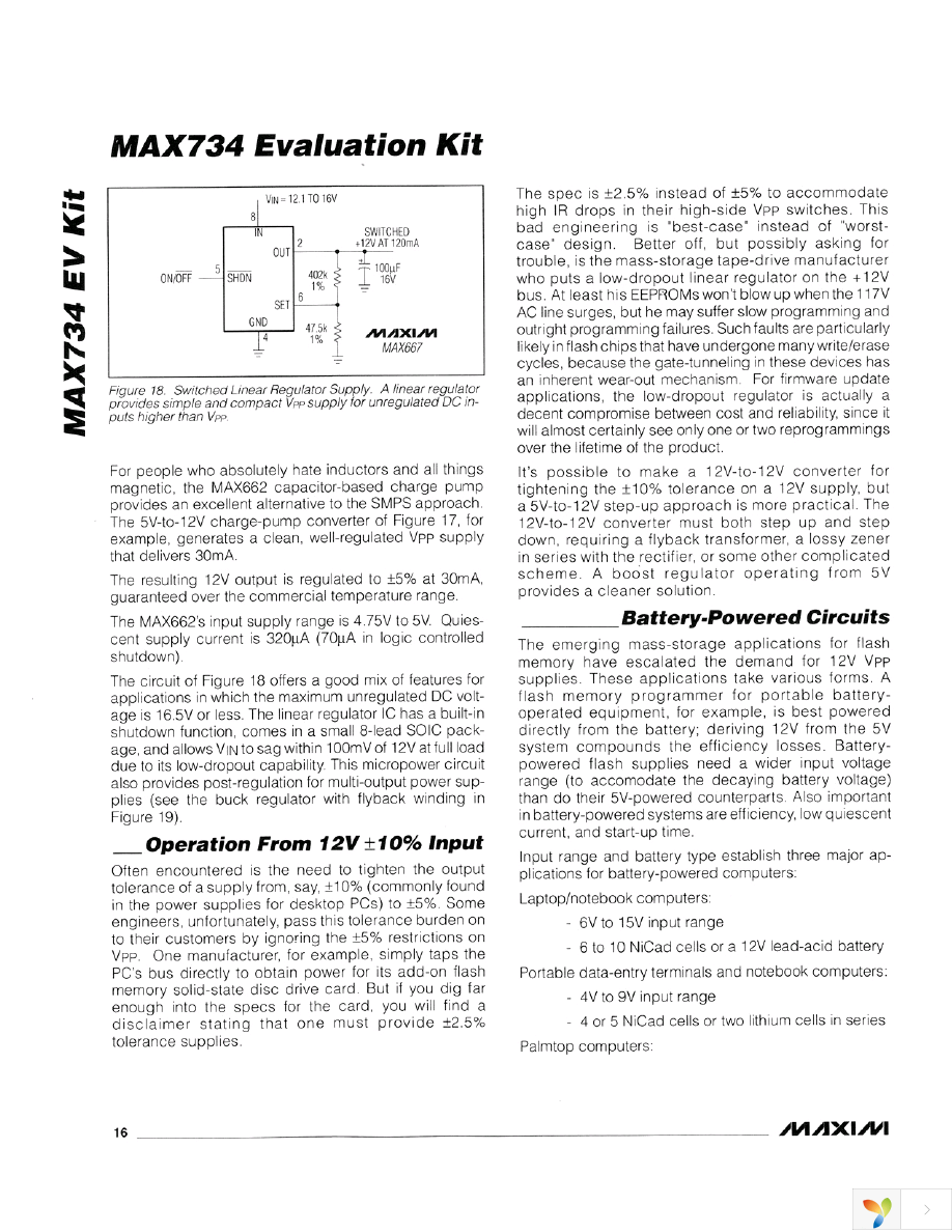 MAX734CSA+ Page 16