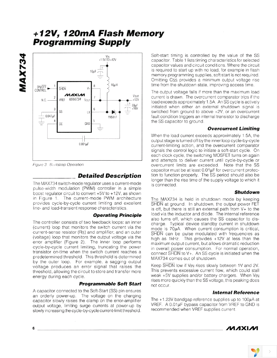 MAX734CSA+ Page 6