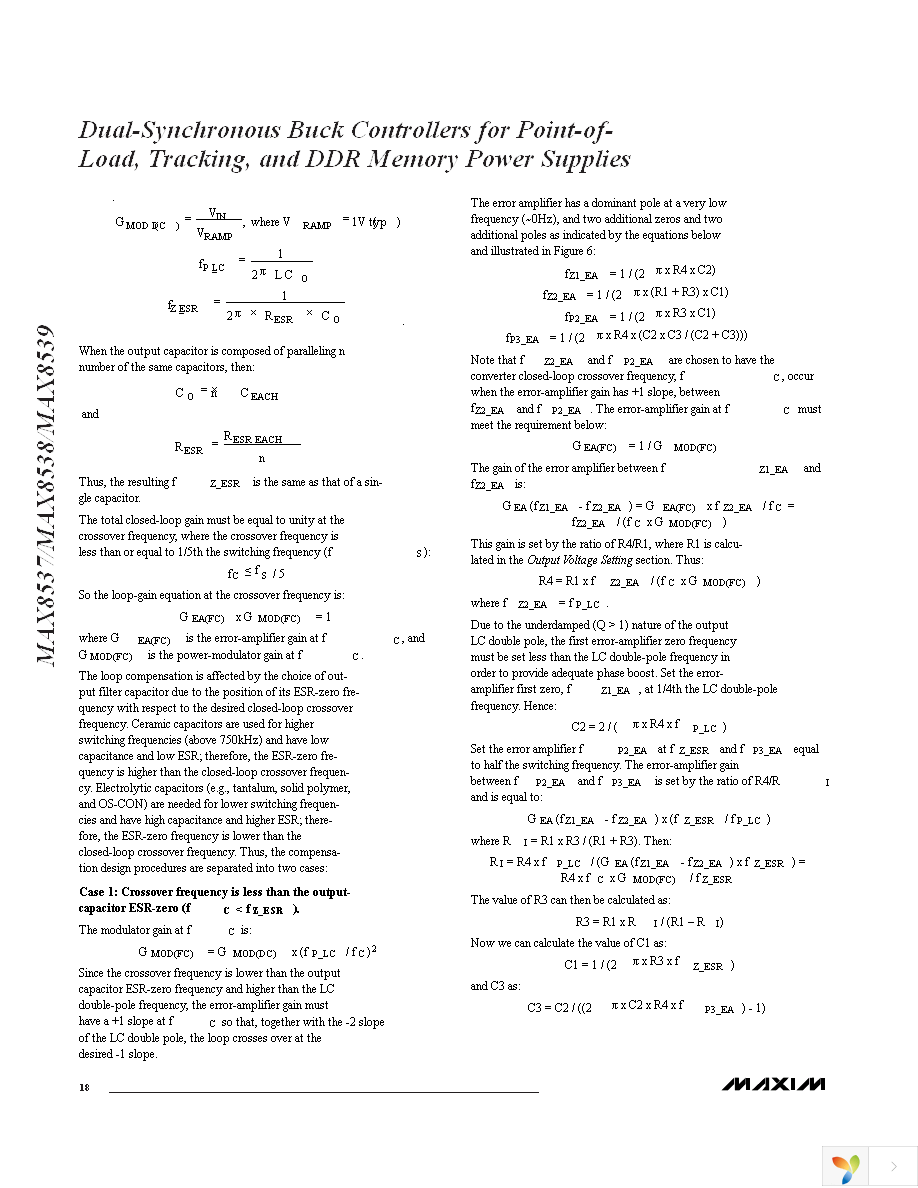 MAX8538EEI+ Page 18