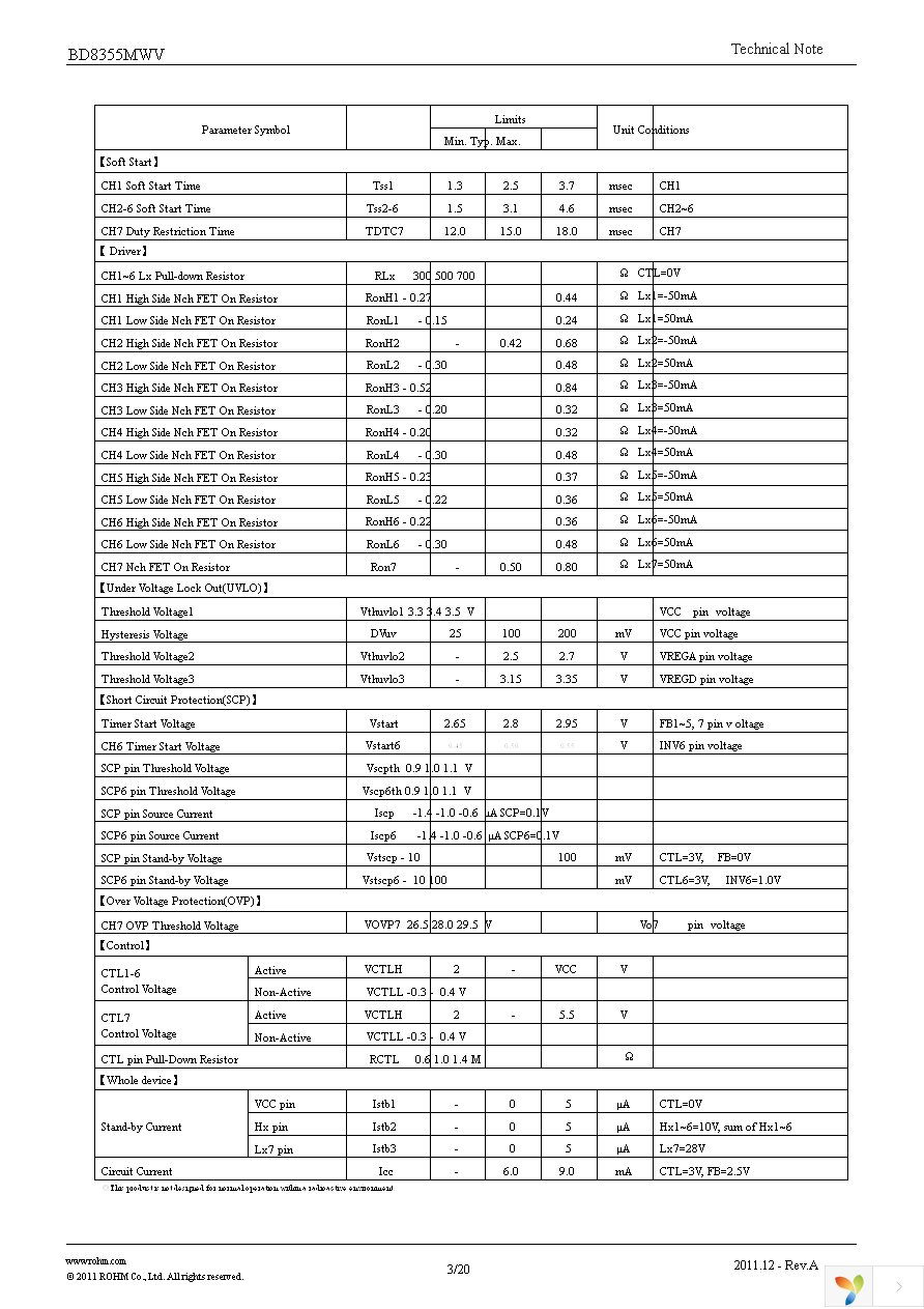 BD8355MWV-E2 Page 3