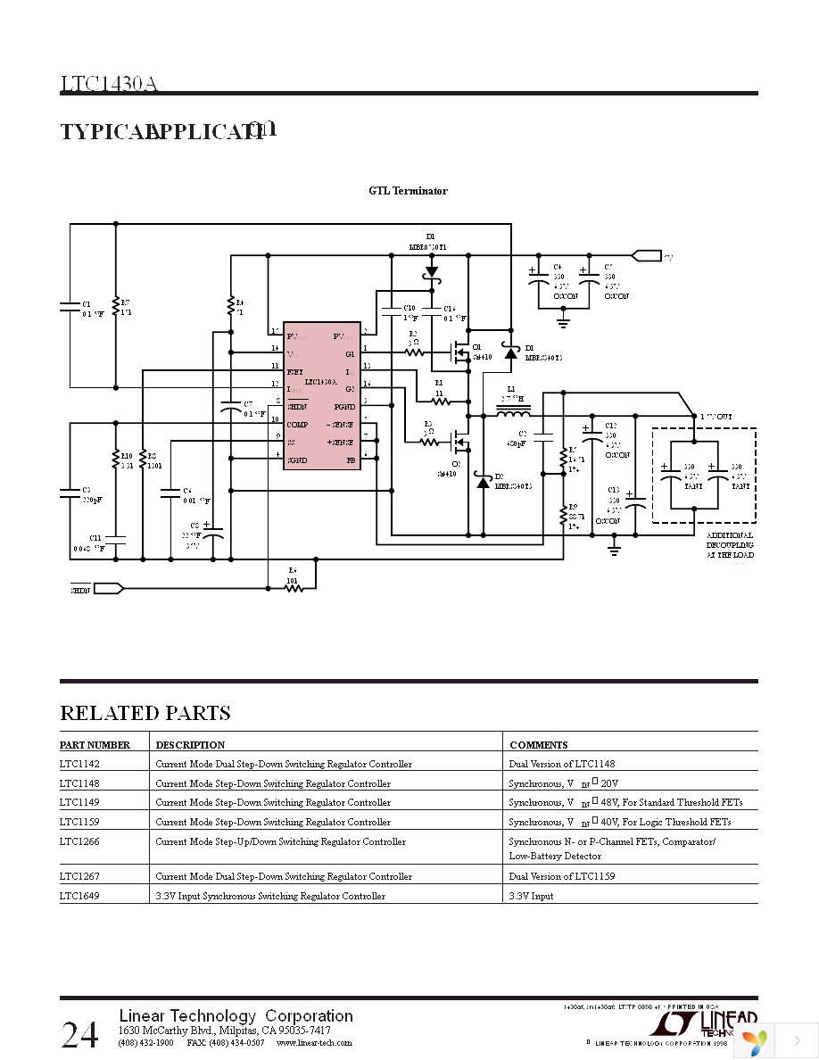 LTC1430ACS8 Page 24