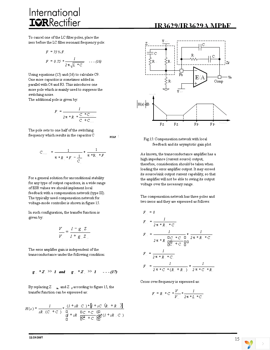 IR3629MTRPBF Page 15