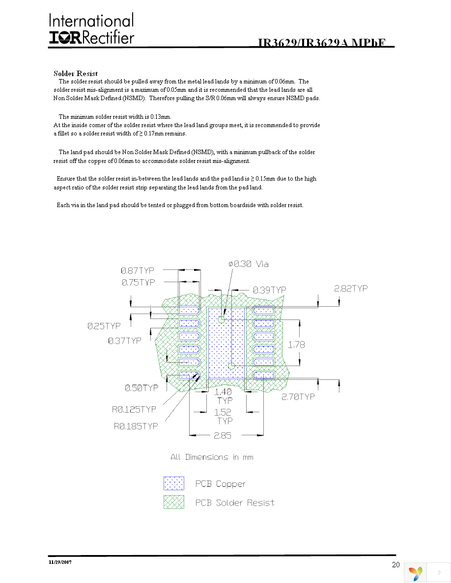 IR3629MTRPBF Page 20