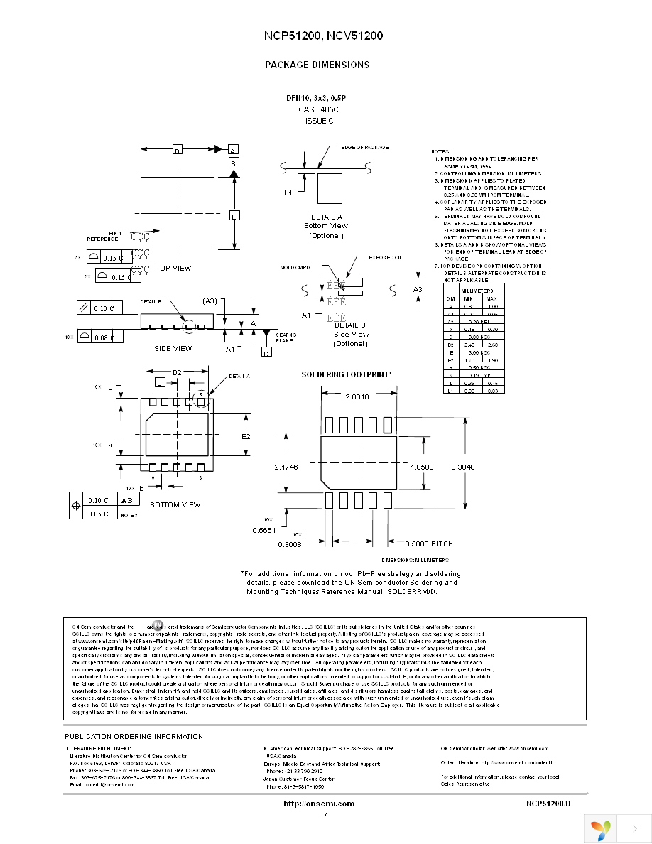 NCP51200MNTXG Page 7