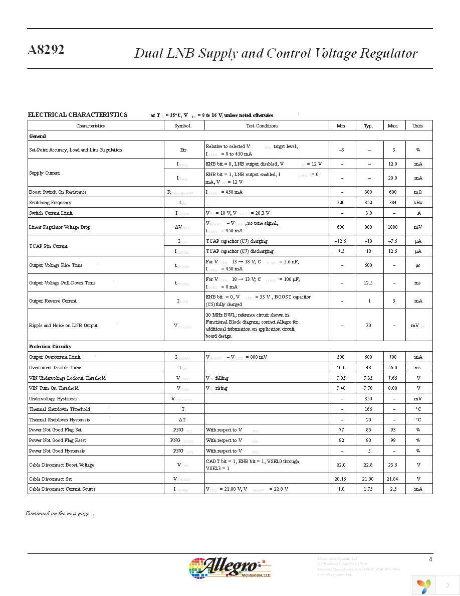 A8292SETTR-T Page 4