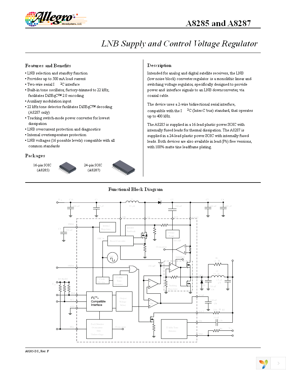 A8285SLBTR-T Page 1