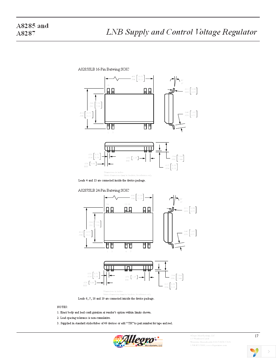 A8285SLBTR-T Page 17