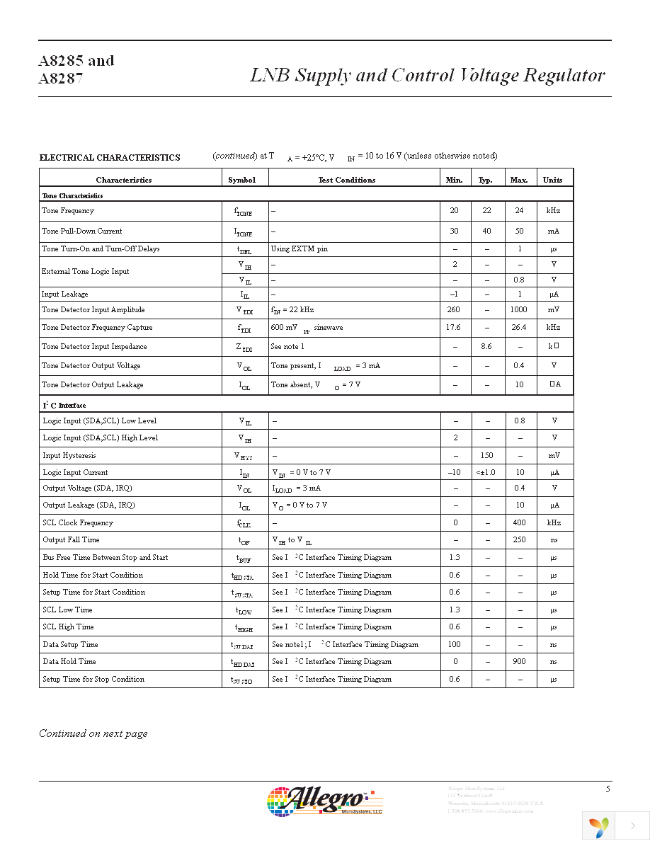 A8285SLBTR-T Page 5