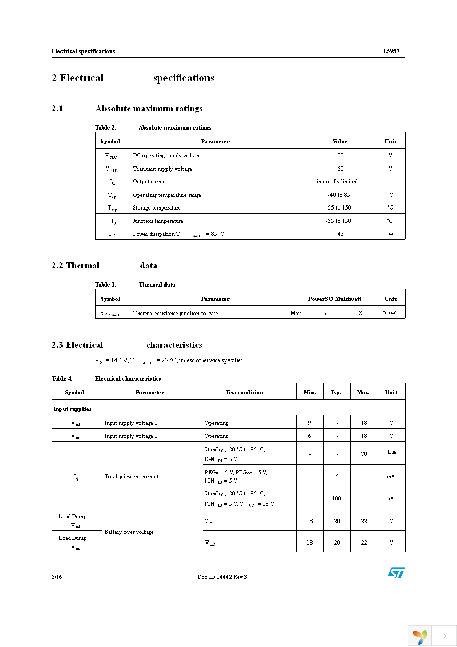 L5957PDTR Page 6