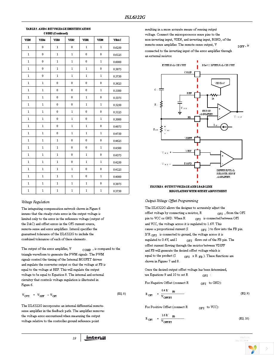 ISL6322GCRZ Page 19