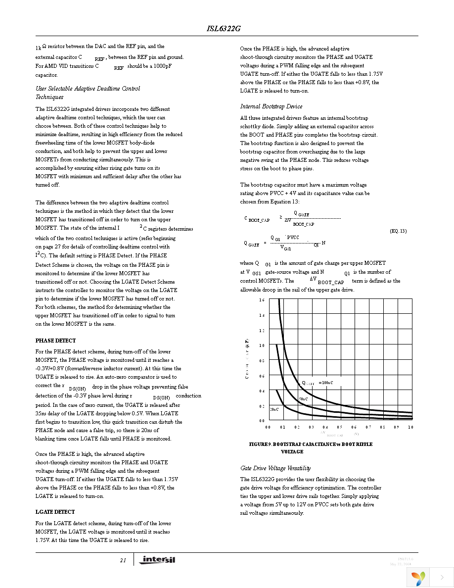 ISL6322GCRZ Page 21