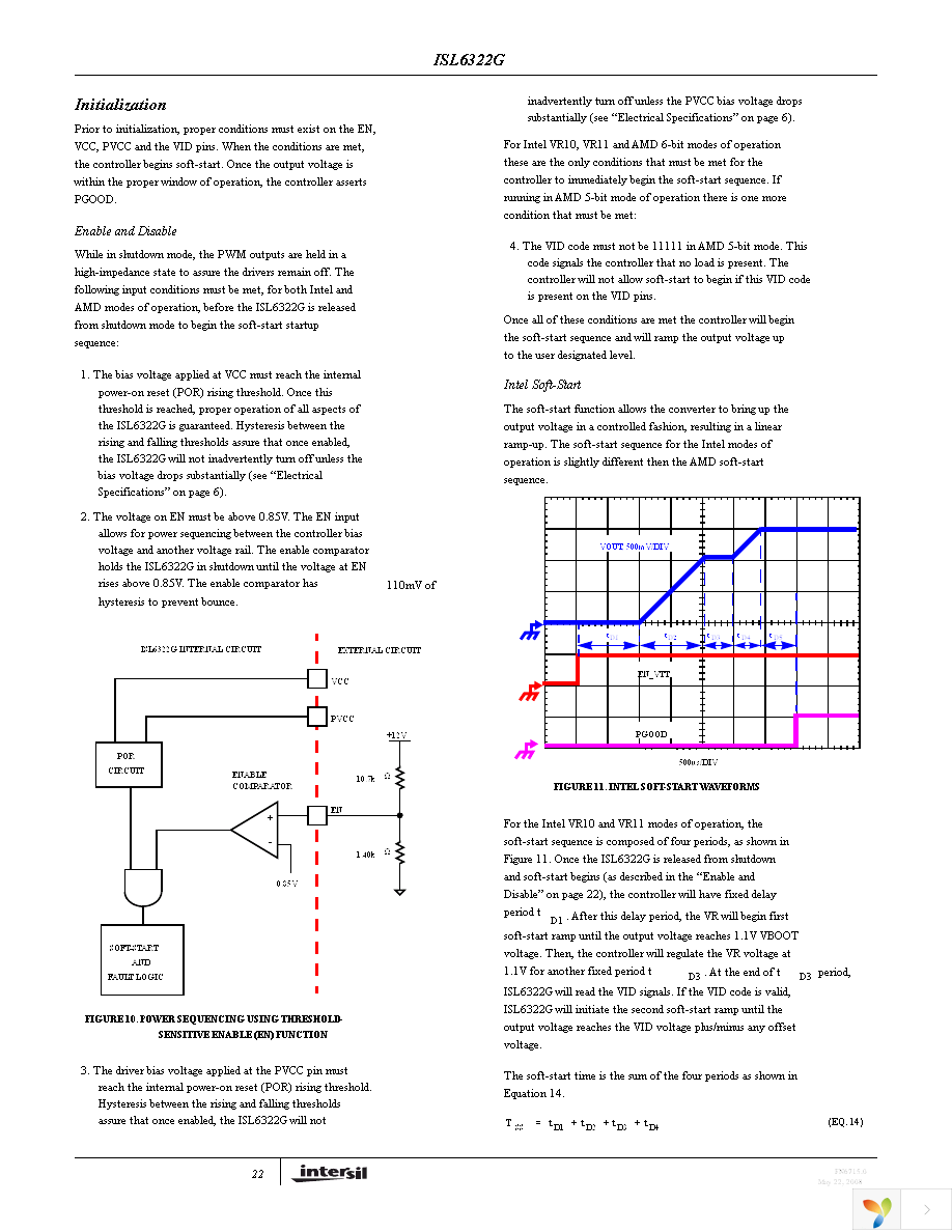 ISL6322GCRZ Page 22