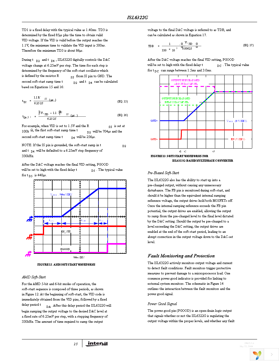ISL6322GCRZ Page 23
