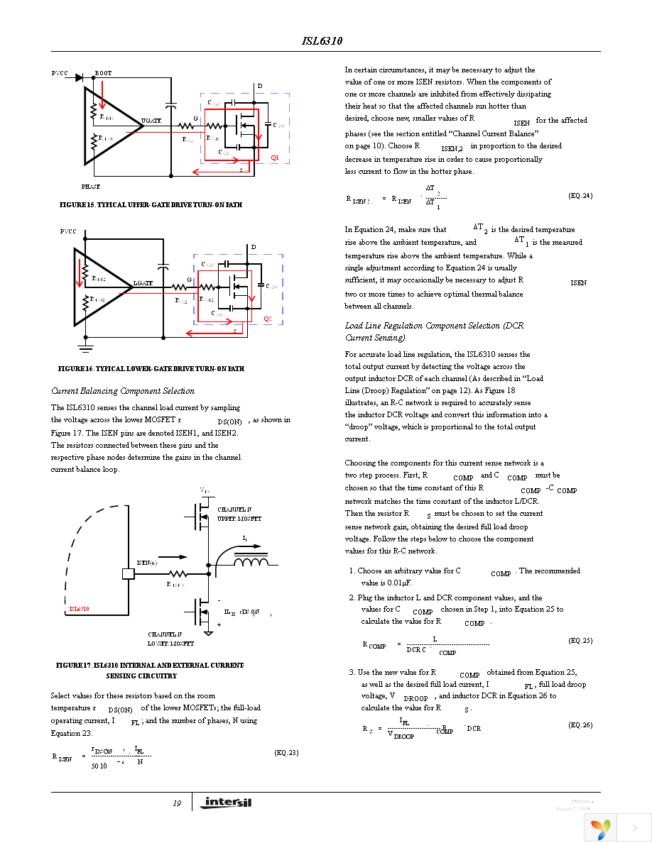 ISL6310CRZ-T Page 19