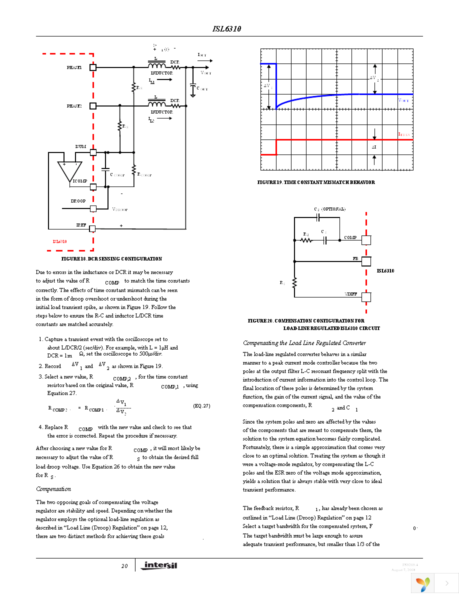 ISL6310CRZ-T Page 20