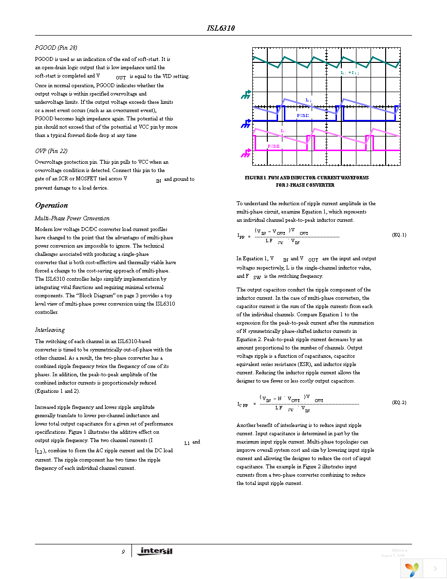 ISL6310CRZ-T Page 9