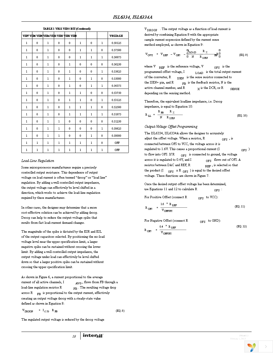 ISL6334ACRZ Page 19