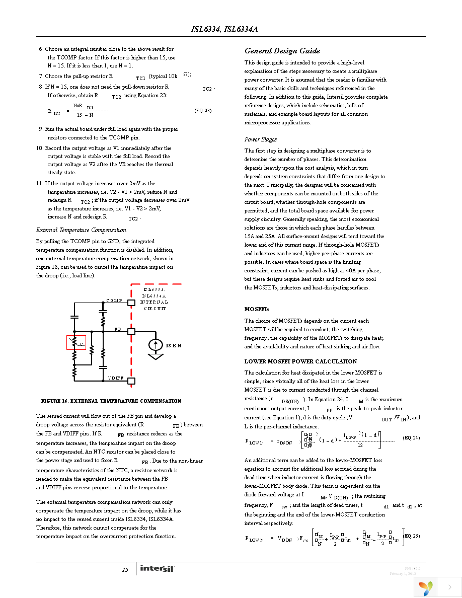 ISL6334ACRZ Page 25