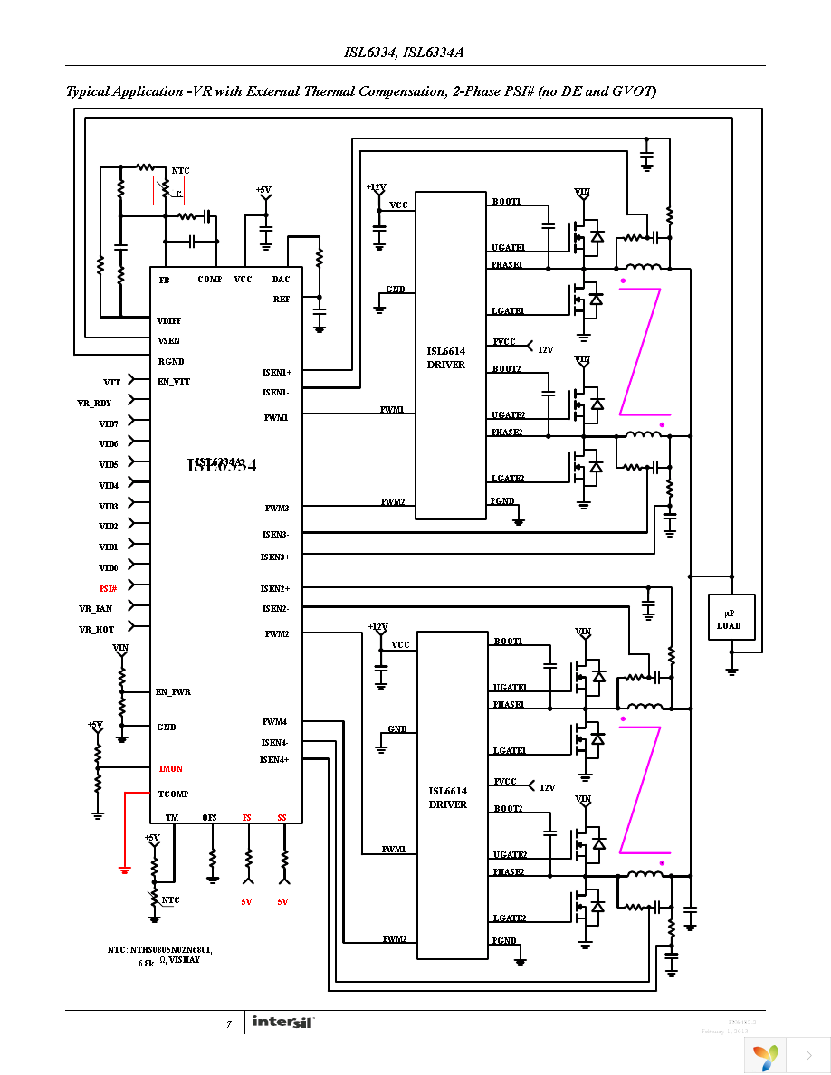 ISL6334ACRZ Page 7