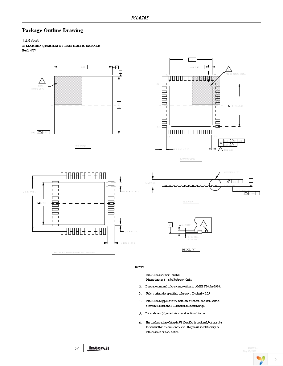 ISL6265HRTZ Page 24