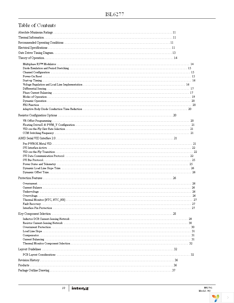 ISL6277HRZ-T Page 10