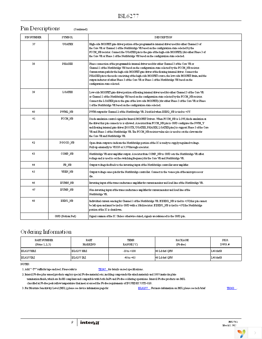 ISL6277HRZ-T Page 9