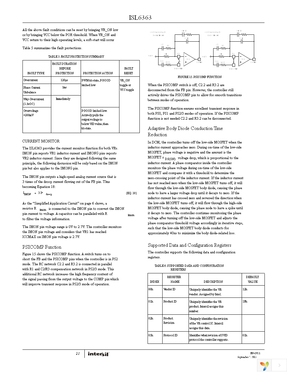 ISL6363CRTZ Page 21