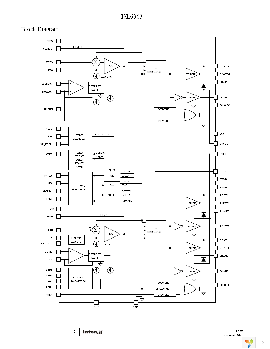 ISL6363CRTZ Page 5