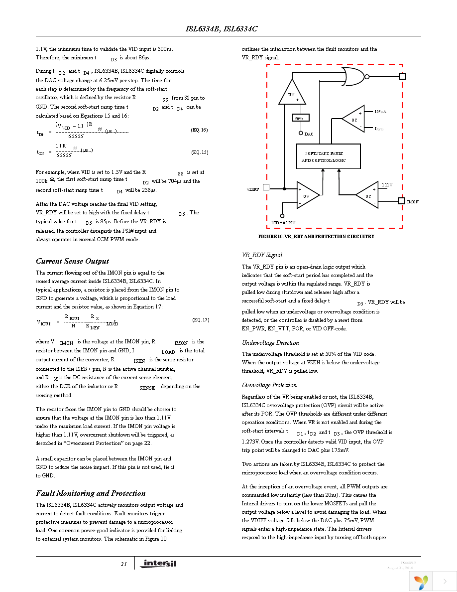 ISL6334CIRZ Page 21