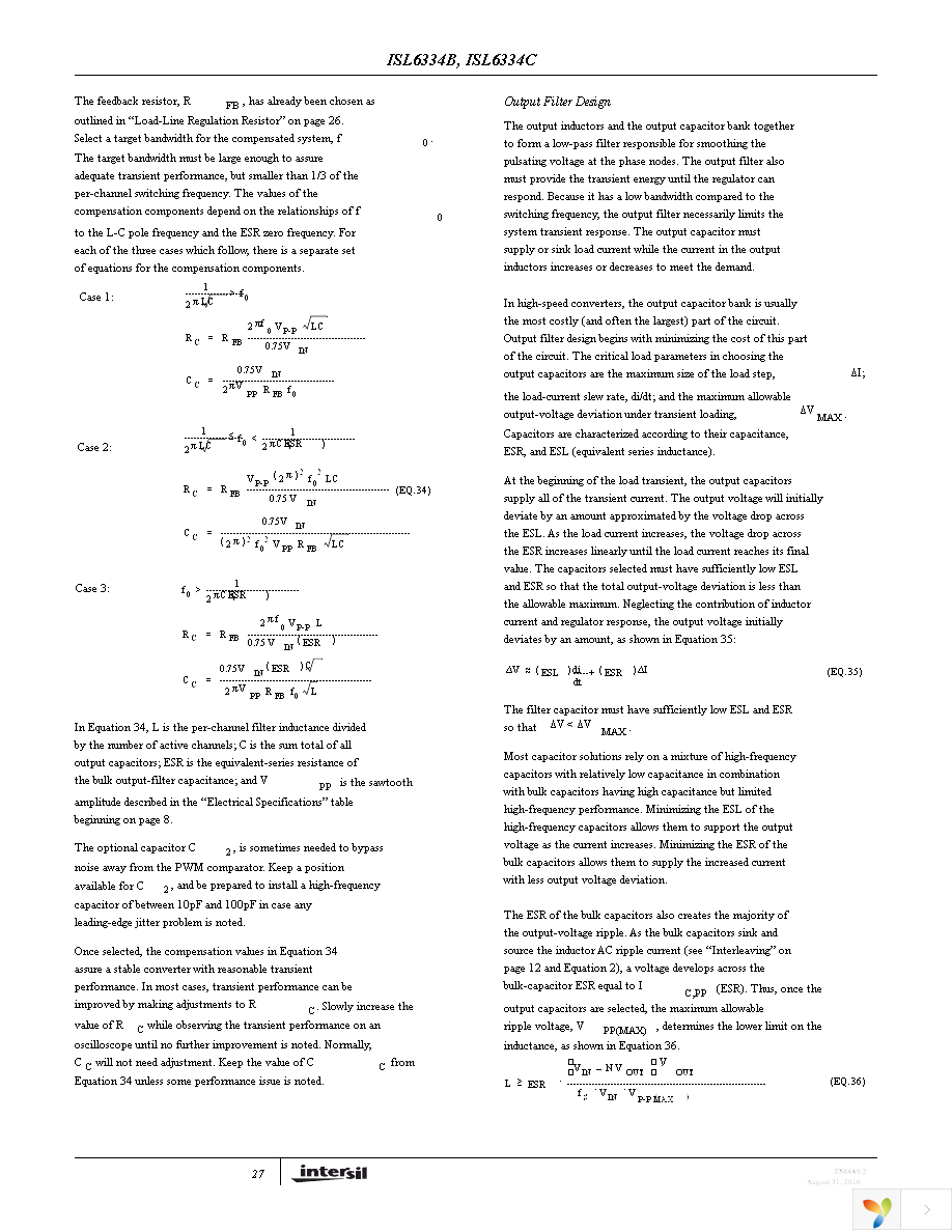 ISL6334CIRZ Page 27