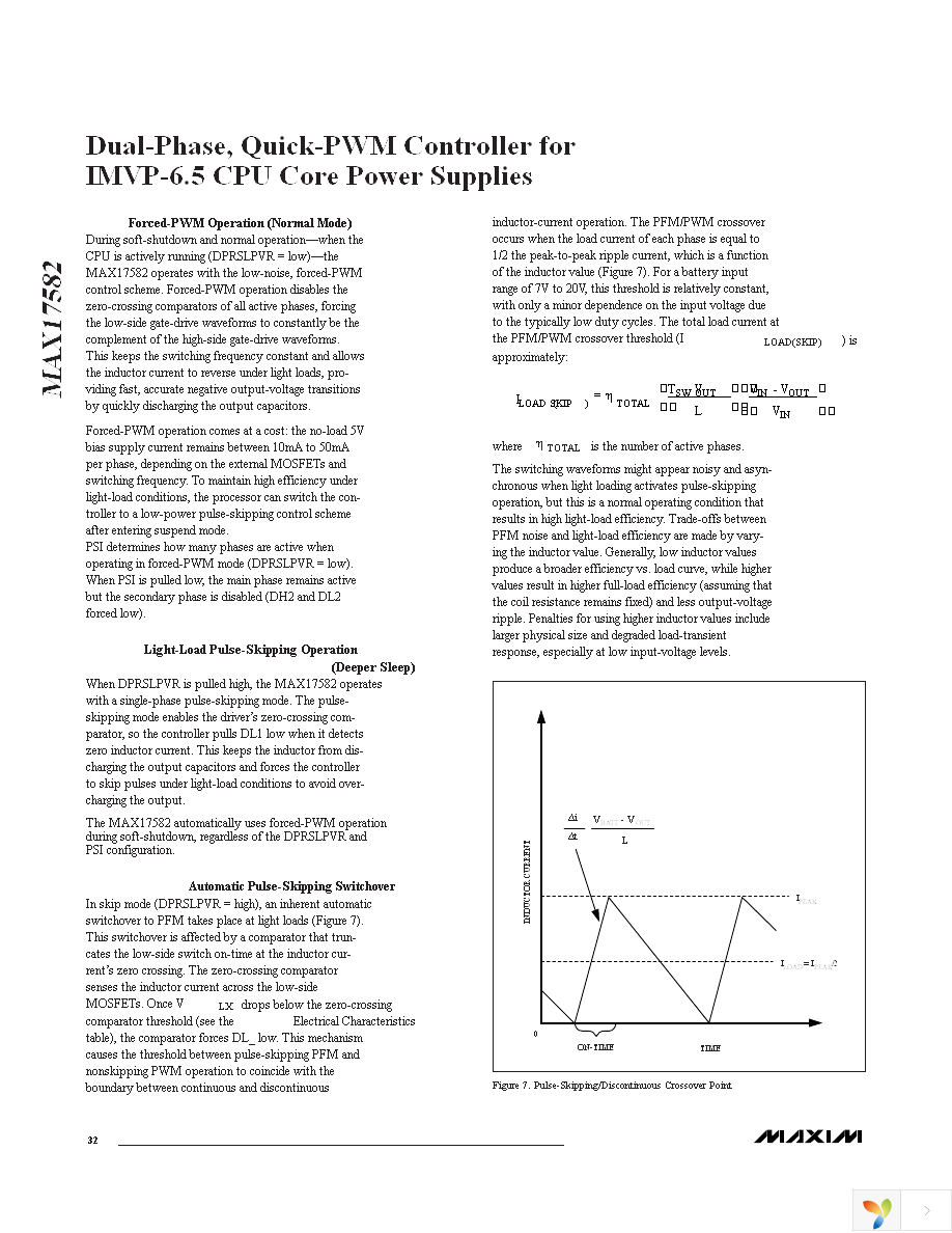 MAX17582GTM+T Page 32