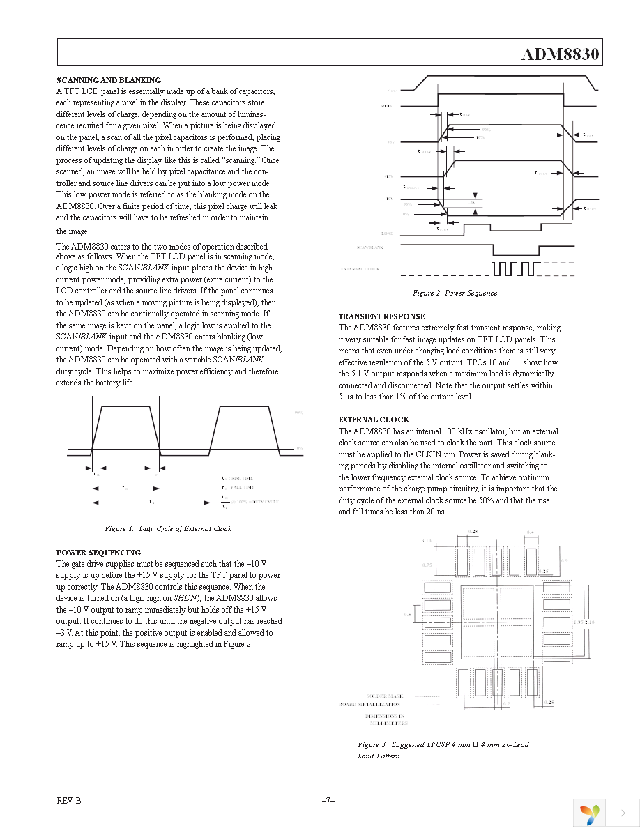 ADM8830ARU-REEL Page 7