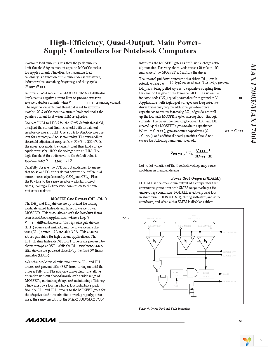 MAX17004ETJ+T Page 23