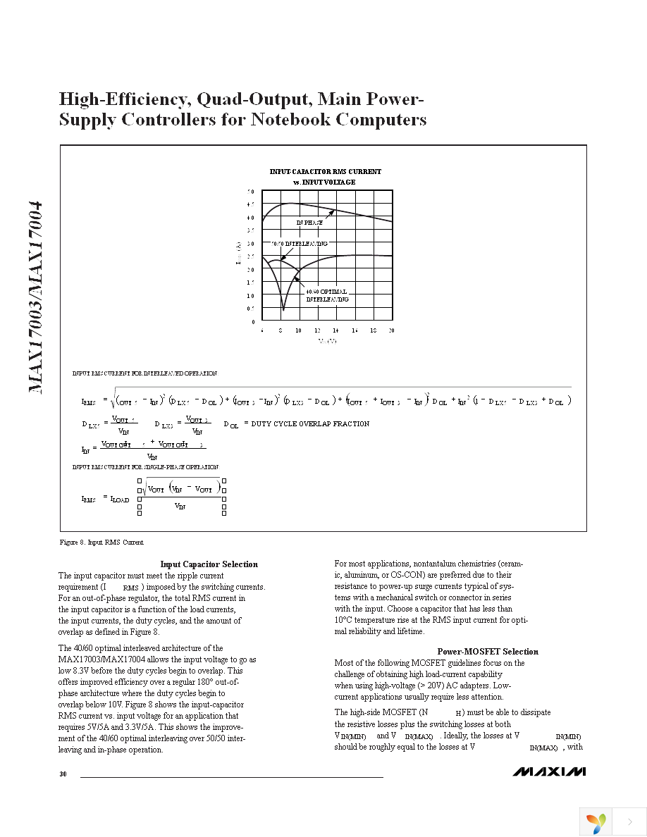 MAX17004ETJ+T Page 30