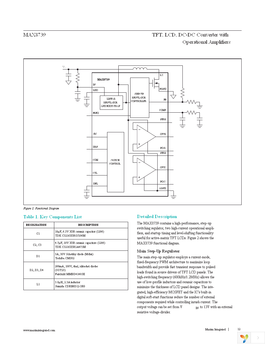 MAX8739ETP+T Page 12