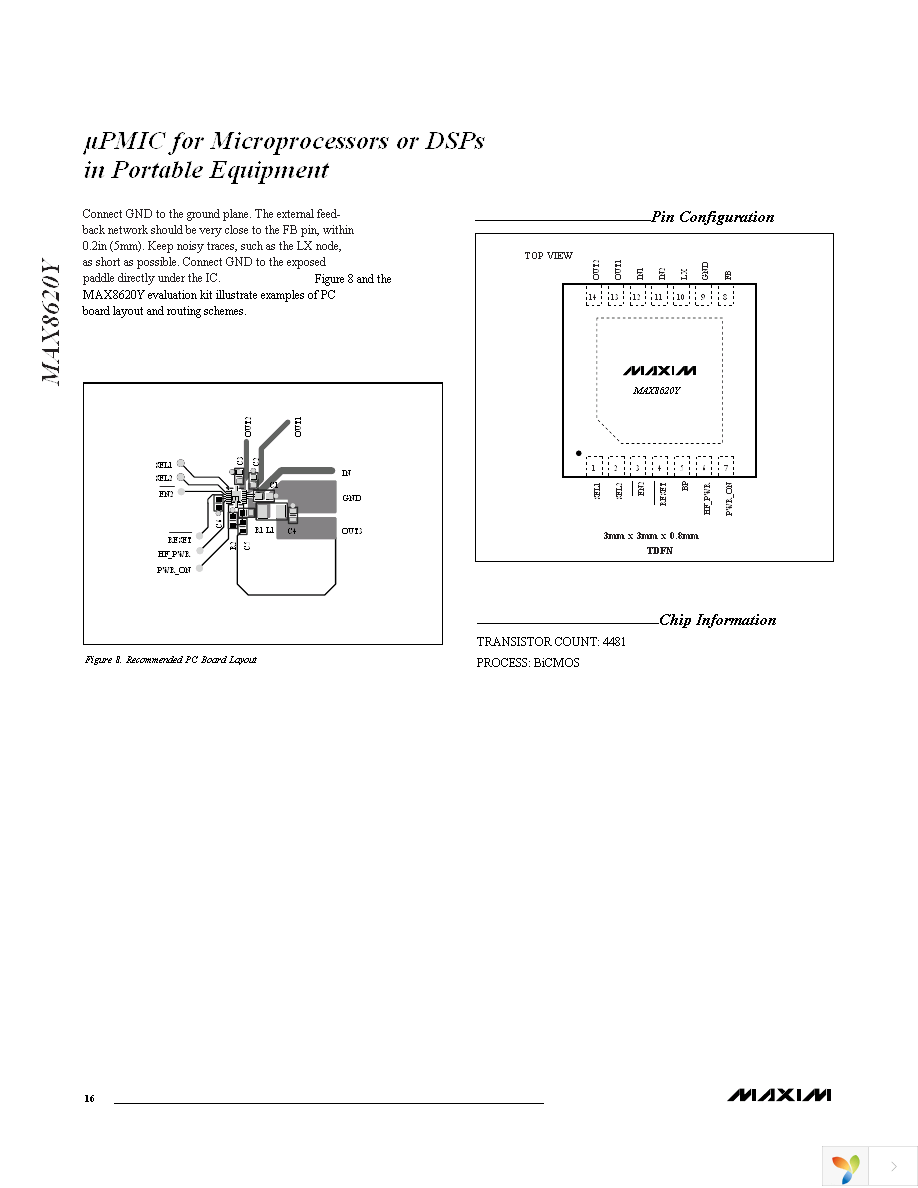 MAX8620YETD+T Page 16